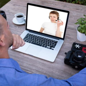 Esempio di formazione a distanza tramite pc